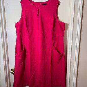 Lands end, pink dress